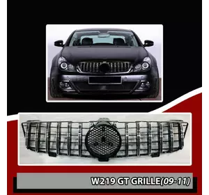 Передня решітка (2009-2011, GT) для Mercedes CLS C219 рр Передня решітка (2009-2011, GT) для Mercedes CLS C219 рр
