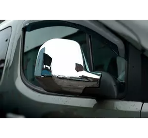 Накладки на дзеркала (2 шт., пласт.) Carmos, 2008-2012 для Citroen Berlingo рр Накладки на дзеркала (2 шт., пласт.) Carmos, 2008-2012 для Citroen Berlingo рр