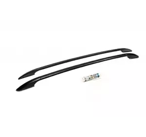 Рейлінги OmsaLine Solid (2 шт, чорні) для Peugeot 5008 2009-2016рр Рейлінги OmsaLine Solid (2 шт, чорні) для Peugeot 5008 2009-2016рр