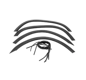 Накладки на арки (1995-2003, 4 шт, чорні, ABS) для Fiat Scudo років Накладки на арки (1995-2003, 4 шт, чорні, ABS) для Fiat Scudo років