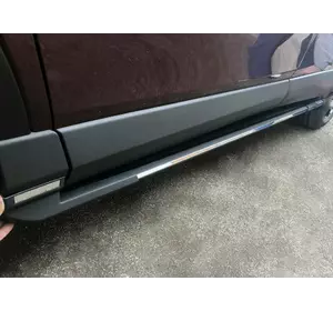 Бокові пороги OEM V3 (2016-2018, 2 шт, алюміній) для Toyota Rav 4 рр Бокові пороги OEM V3 (2016-2018, 2 шт, алюміній) для Toyota Rav 4 рр