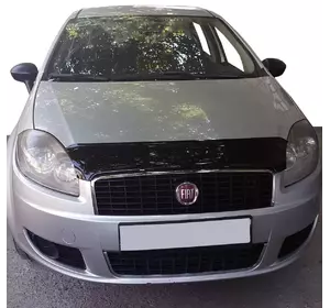 Дефлектор капоту (EuroCap) для Fiat Linea 2006-2018 рр Дефлектор капоту (EuroCap) для Fiat Linea 2006-2018 рр