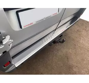 Накладка на задній бампер (нерж) для Fiat Ducato 2006-2024 та рр Накладка на задній бампер (нерж) для Fiat Ducato 2006-2024 та рр