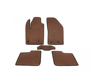 Килимки EVA (Коричневий) для Fiat 500X Килимки EVA (Коричневий) для Fiat 500X