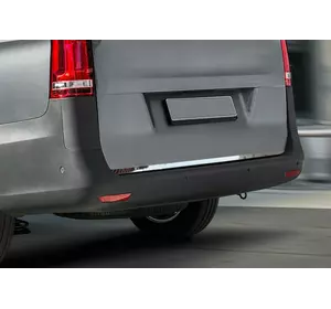 Кант на кришку багажника (нерж) Carmos - Турецька сталь для Mercedes Vito / V-class W447 2014-2024 рр Кант на кришку багажника (нерж) Carmos - Турецька сталь для Mercedes Vito / V-class W447 2014-2024 рр