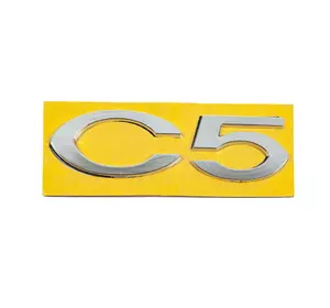 Напис C5 8666.28 (110мм на 30мм) для Citroen C-5 2008-2017 років Напис C5 8666.28 (110мм на 30мм) для Citroen C-5 2008-2017 років