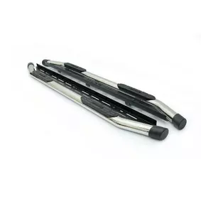 Бокові пороги Amazon Inox (2 шт., нержавійка) 70мм для Mercedes X class Бокові пороги Amazon Inox (2 шт., нержавійка) 70мм для Mercedes X class