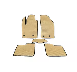 Килимки EVA (Бежевий) для Fiat 500X Килимки EVA (Бежевий) для Fiat 500X