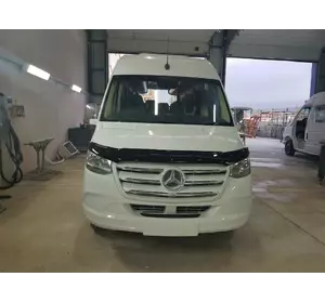 Дефлектор капоту (EuroCap) для Mercedes Sprinter W907/W910 2018-2024 рр Дефлектор капоту (EuroCap) для Mercedes Sprinter W907/W910 2018-2024 рр