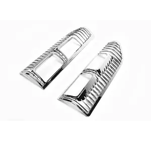 Накладки на стопи (2 шт., пласт) для Fiat Talento 2016-2024 рр Накладки на стопи (2 шт., пласт) для Fiat Talento 2016-2024 рр