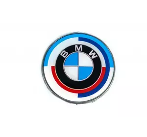 Ювілейна емблема 74мм (задня) для BMW 3 серія E-90/91/92/93 2005-2011рр