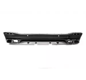 Задній дифузор GLE63 AMG (з насадками Black) для Mercedes GLE W167 Задній дифузор GLE63 AMG (з насадками Black) для Mercedes GLE W167