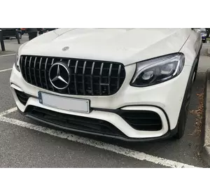 Передня решітка 2015-2019 (GT) для Mercedes GLC coupe C253 Передня решітка 2015-2019 (GT) для Mercedes GLC coupe C253