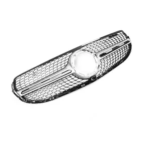 Передня решітка Diamond Silver (2020-2024) для Mercedes GLC X253 Передня решітка Diamond Silver (2020-2024) для Mercedes GLC X253