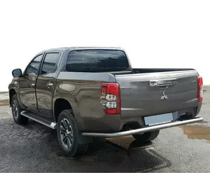 Задній захист AK005 (нерж) для Fiat Fullback 2016-2024 рр Задній захист AK005 (нерж) для Fiat Fullback 2016-2024 рр