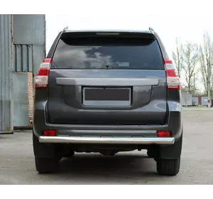 Задня дуга AK002 (нерж) для Toyota Land Cruiser Prado 150 Задня дуга AK002 (нерж) для Toyota Land Cruiser Prado 150