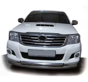 Передній захист ST014-1 (нерж.) для Toyota Hilux 2006-2015 рр Передній захист ST014-1 (нерж.) для Toyota Hilux 2006-2015 рр