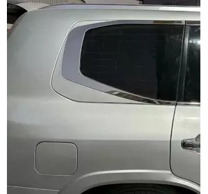 Повна окантовка вікон дизайн LC300 (нерж) для Toyota Land Cruiser 200 Повна окантовка вікон дизайн LC300 (нерж) для Toyota Land Cruiser 200