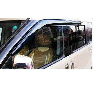 Вітровики (4 шт., Sunplex Sport) для Fiat Doblo II 2010-2022 рр Вітровики (4 шт., Sunplex Sport) для Fiat Doblo II 2010-2022 рр