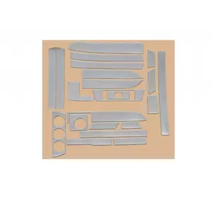 Декор на панель Титан для Ауди A1 2010-2018 рр