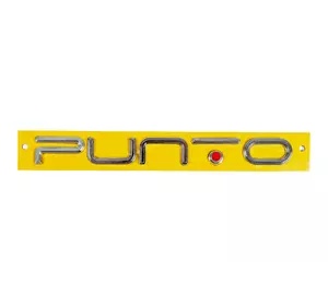 Напис Punto для EVO (червона точка, 2037a) для Fiat Punto Grande/EVO 2006-2018 рр