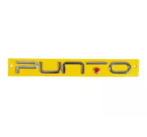 Напис Punto для EVO (червона точка, 2037a) для Fiat Punto Grande/EVO 2006-2018 рр Напис Punto для EVO (червона точка, 2037a) для Fiat Punto Grande/EVO 2006-2018 рр