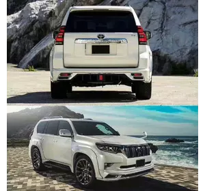 Комплект обвісів 2016-2024 (Wald) для Toyota Land Cruiser Prado 150 Комплект обвісів 2016-2024 (Wald) для Toyota Land Cruiser Prado 150