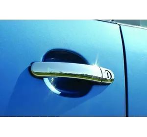 Накладки на ручки (4 шт, нерж) OmsaLine - Італійська нержавійка для Volkswagen Tiguan 2007-2016 рр Накладки на ручки (4 шт, нерж) OmsaLine - Італійська нержавійка для Volkswagen Tiguan 2007-2016 рр