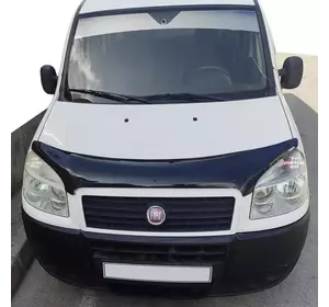 Дефлектор капоту (EuroCap) для Fiat Doblo I 2005-2010 рр Дефлектор капоту (EuroCap) для Fiat Doblo I 2005-2010 рр