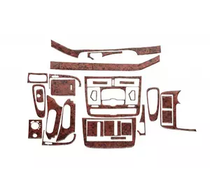 Накладки на панель Meric (Передня частина -2024 вставки в салон) 2006-2014, Дерево для Mercedes Viano рр Накладки на панель Meric (Передня частина -2024 вставки в салон) 2006-2014, Дерево для Mercedes Viano рр