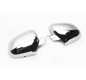 Накладки на дзеркала (2 шт, пласт) Carmos - Хромований пластик для Mercedes Citan 2013-2021 рр Накладки на дзеркала (2 шт, пласт) Carmos - Хромований пластик для Mercedes Citan 2013-2021 рр