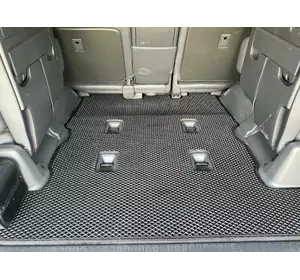 Килимок багажника 2 шт (EVA, 7 місць, чорний) для Lexus LX570/450d Килимок багажника 2 шт (EVA, 7 місць, чорний) для Lexus LX570/450d