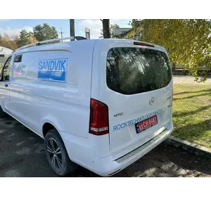 Рейлінги Хром DDU (пласт. ніжки) Коротка база (SHORT) для Mercedes Vito / V-class W447 2014-2024 рр Рейлінги Хром DDU (пласт. ніжки) Коротка база (SHORT) для Mercedes Vito / V-class W447 2014-2024 рр