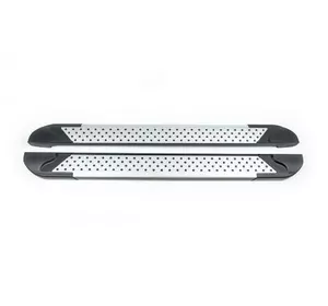 Бокові пороги Allmond Grey (2 шт., Алюміній) для Toyota Yaris/Yaris Cross 2020-2024 рр Бокові пороги Allmond Grey (2 шт., Алюміній) для Toyota Yaris/Yaris Cross 2020-2024 рр