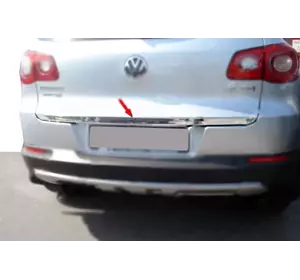 Кромка багажника (нерж.) для Volkswagen Tiguan 2007-2016 рр Кромка багажника (нерж.) для Volkswagen Tiguan 2007-2016 рр