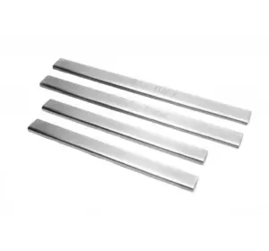 Накладки на дверні пороги LASER-style (4 шт, нерж) для Mercedes E-сlass W124 1984-1997 рр Накладки на дверні пороги LASER-style (4 шт, нерж) для Mercedes E-сlass W124 1984-1997 рр