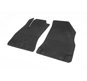 Гумові килимки (2 шт, Polytep) для Fiat Doblo II 2010-2022 рр Гумові килимки (2 шт, Polytep) для Fiat Doblo II 2010-2022 рр
