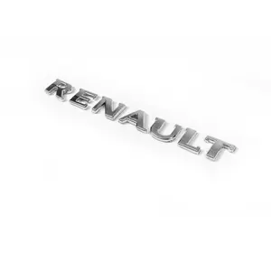 Напис Renault r1032 (133мм на 18мм) для Renault Clio III 2005-2012 рр