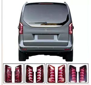 Задні ліхтарі Dragon (2 шт) для Mercedes Vito / V-class W447 2014-2024 рр Задні ліхтарі Dragon (2 шт) для Mercedes Vito / V-class W447 2014-2024 рр