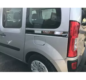 Молдинг зсувних дверей (2 шт, нерж) для Mercedes Citan 2013-2021 рр Молдинг зсувних дверей (2 шт, нерж) для Mercedes Citan 2013-2021 рр