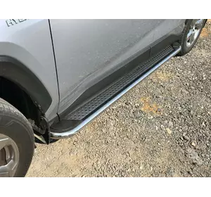 Бокові пороги Maydos V2 (2 шт., алюміній -2024 нерж) для Toyota Rav 4 2019-2024 Бокові пороги Maydos V2 (2 шт., алюміній -2024 нерж) для Toyota Rav 4 2019-2024