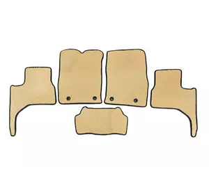 Килимки EVA (Бежевий) для Toyota Land Cruiser 300 Килимки EVA (Бежевий) для Toyota Land Cruiser 300