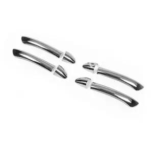 Накладки на ручки (4 шт, нерж) Carmos - Турецька сталь для Mercedes E-сlass W211 2002-2009 рр Накладки на ручки (4 шт, нерж) Carmos - Турецька сталь для Mercedes E-сlass W211 2002-2009 рр