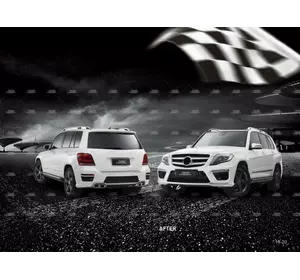 Комплект обвісів AMG для Mercedes GLK сlass X204 Комплект обвісів AMG для Mercedes GLK сlass X204