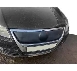 Зимова накладка на решітку (верхня) глянцевий для Volkswagen Passat B6 2006-2012рр Зимова накладка на решітку (верхня) глянцевий для Volkswagen Passat B6 2006-2012рр