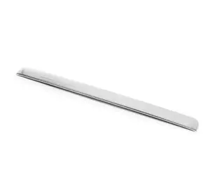 Накладка над номером (2-двер, нерж) OmsaLine - Італійська нержавійка (з написом) для Mercedes Vito W639 2004-2015рр Накладка над номером (2-двер, нерж) OmsaLine - Італійська нержавійка (з написом) для Mercedes Vito W639 2004-2015рр