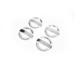 Накладки на ручки (4 шт, нерж) OmsaLine - Італійська нержавійка для Fiat Doblo I 2001-2005 рр Накладки на ручки (4 шт, нерж) OmsaLine - Італійська нержавійка для Fiat Doblo I 2001-2005 рр