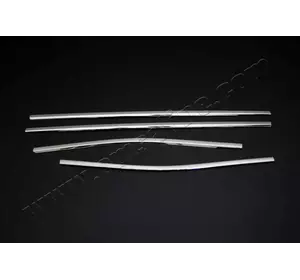 Нижня окантовка вікон (4 шт, нерж) для Mercedes X class Нижня окантовка вікон (4 шт, нерж) для Mercedes X class