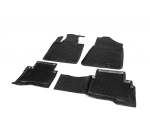 Гумові килимки (4 шт, Niken 3D) для Hyundai Tucson TL 2016-2021рр Гумові килимки (4 шт, Niken 3D) для Hyundai Tucson TL 2016-2021рр