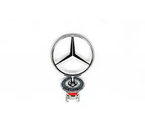 Емблема приціл (з написом) для Mercedes C-class W204 2007-2015рр